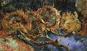 Vincent Van Gogh Four Withered Sunflowers painting